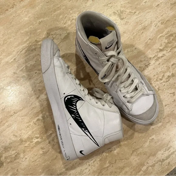 Nike Blazer Mid 77 'Sketch - Black' - Picture 4 of 10